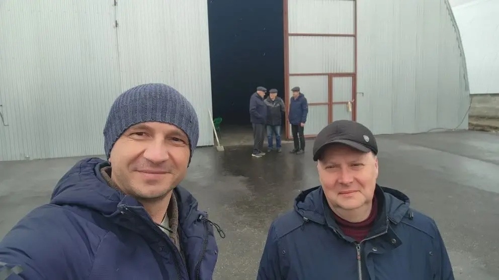 Рабочий визит сотрудников кафедры "Техническое обеспечение АПК" В семеноводческое хозяйство КФХ Жариков А.В. Фото 2