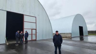 Рабочий визит сотрудников кафедры "Техническое обеспечение АПК" В семеноводческое хозяйство КФХ Жариков А.В.