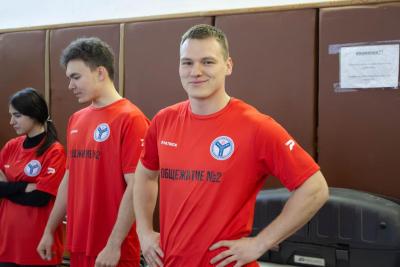 Участие в спартакиаде среди общежитий