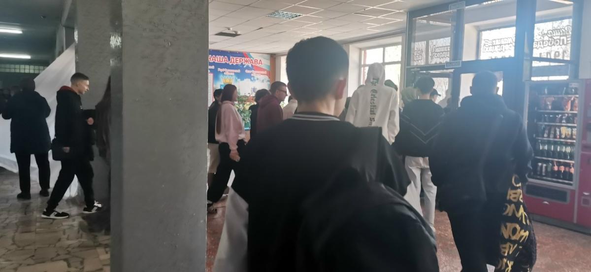 В техникуме прошла учебная  эвакуация. Фото 2