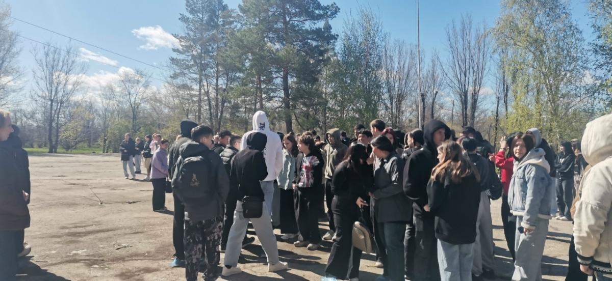 В техникуме прошла учебная  эвакуация. Фото 4