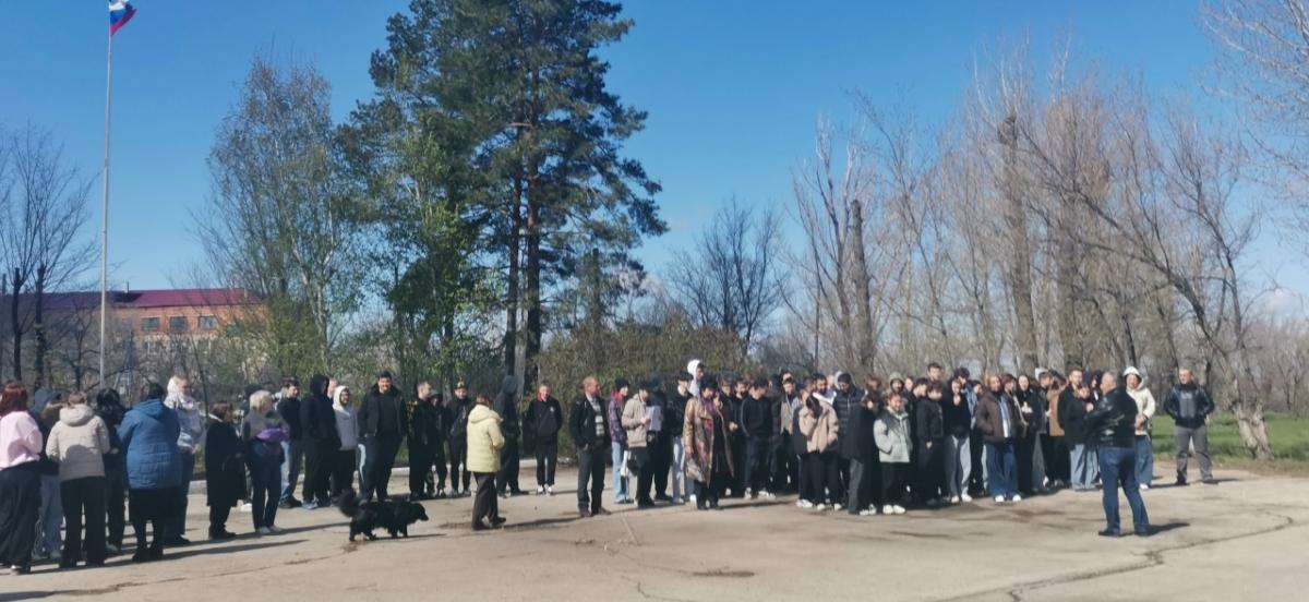 В техникуме прошла учебная  эвакуация.