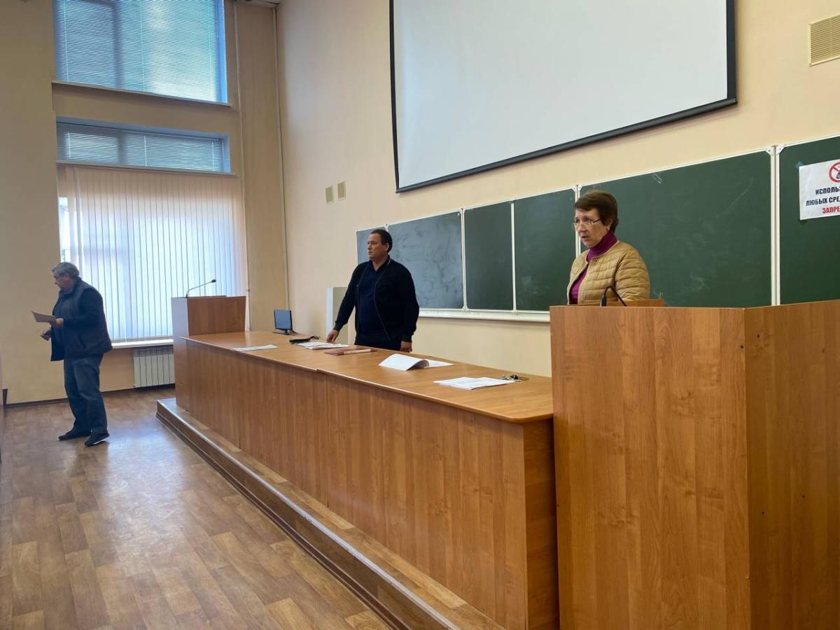 На кафедре "Техническое обеспечение АПК" прошло собрание по практике со студентами 2 курса Фото 7