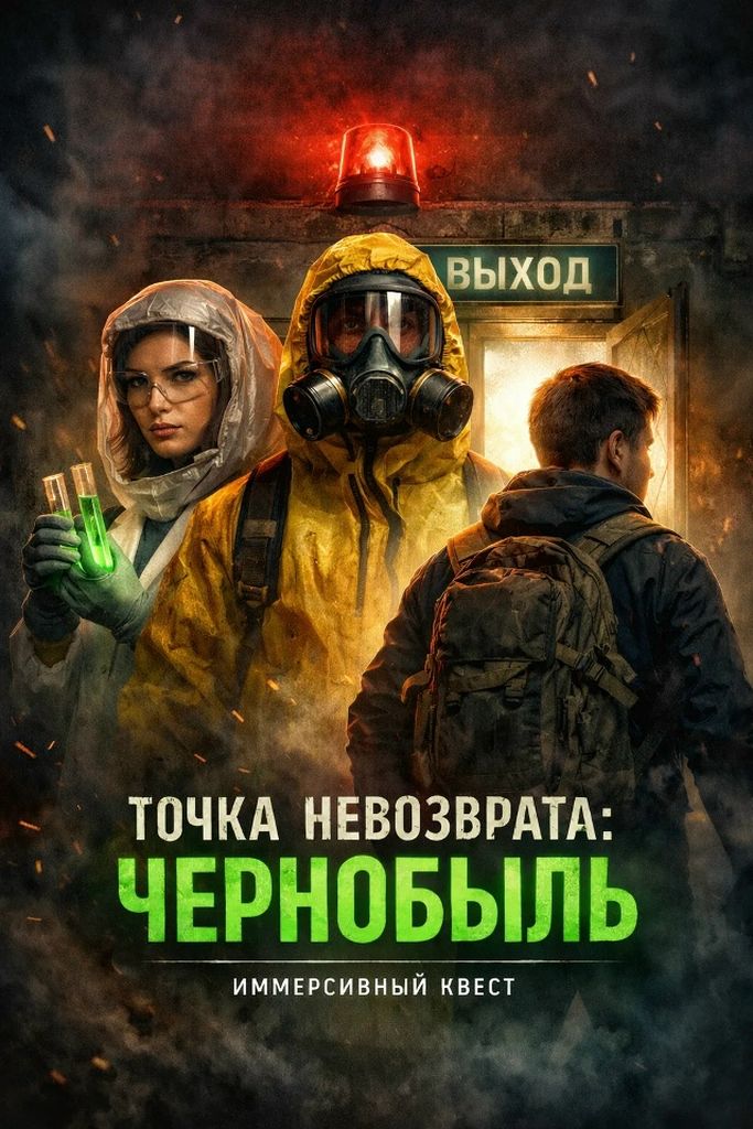 Иммерсивный квест «Точка невозврата: Чернобыль»