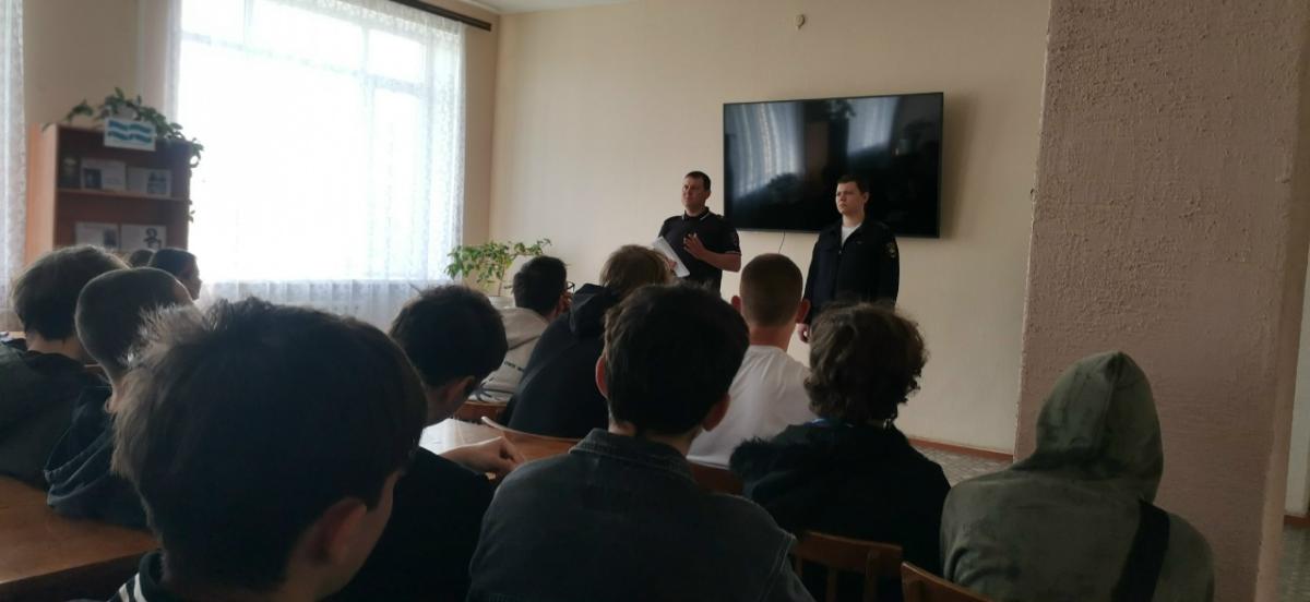 Профориентационная встреча студентов с сотрудниками МВД