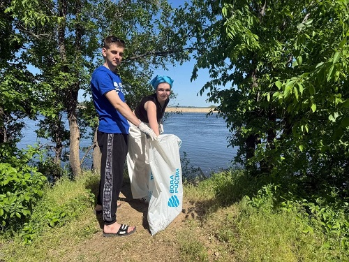 Наши экологи приняли участие во Всероссийской акции  «Вода России» Фото 7