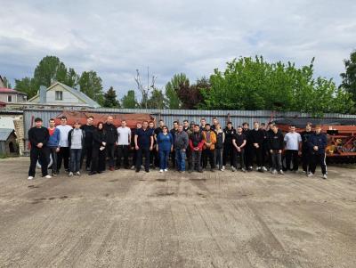 Учебная практика по управлению сельскохозяйственной техникой на кафедре "Техническое обеспечение АПК"