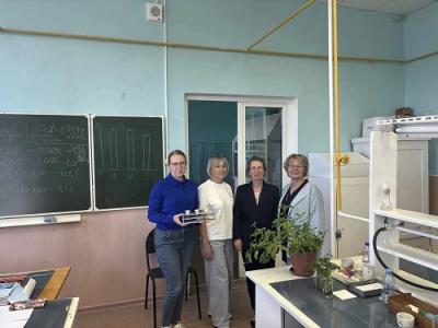 Мастер-класс для учителей химии в ходе реализации дополнительной профессиональной программы повышения квалификации «Совершенствование содержания и методов преподавания естественно-научных предметов в агротехнологических классах»