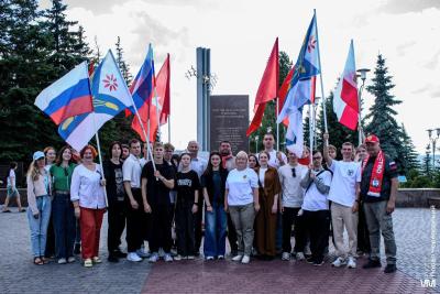 Активисты университета приняли участие в патриотическом мероприятии «Народов много – Россия одна»