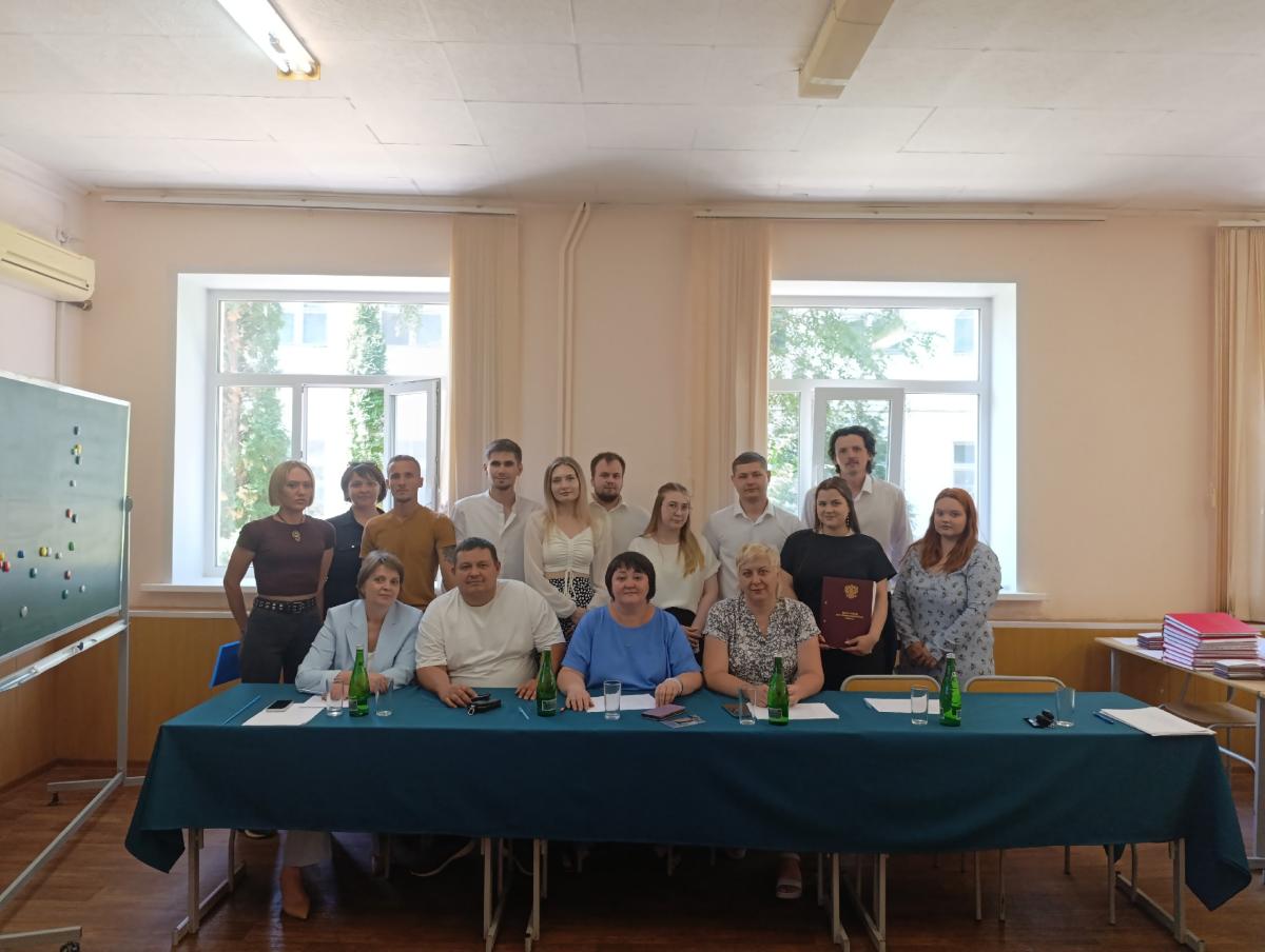 Защита выпускных квалификационных работ бакалавров заочной формы обучения по направлению подготовки 19.03.04 «Технология продукции и организация общественного питания» Фото 1 Защита выпускных квалификационных работ бакалавров заочной формы обучения по направлению подготовки 19.03.04 «Технология продукции и организация общественного питания» Фото 1