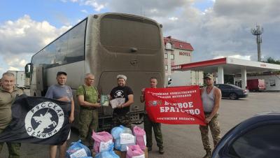 Сотрудник ФТК доставил партию гуманитарной помощи в добровольческий казачий отряд
