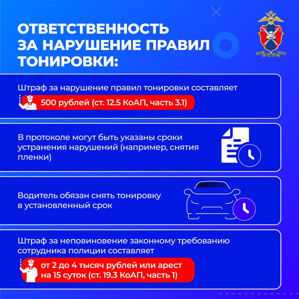 Дистанционный кураторский час «Понятие общественного порядка и общественной безопасности. Нарушение правил тонировки»  Фото 7