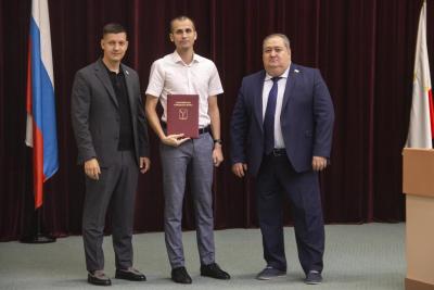 Представитель вуза отмечен Почётной грамотой Саратовской городской Думы
