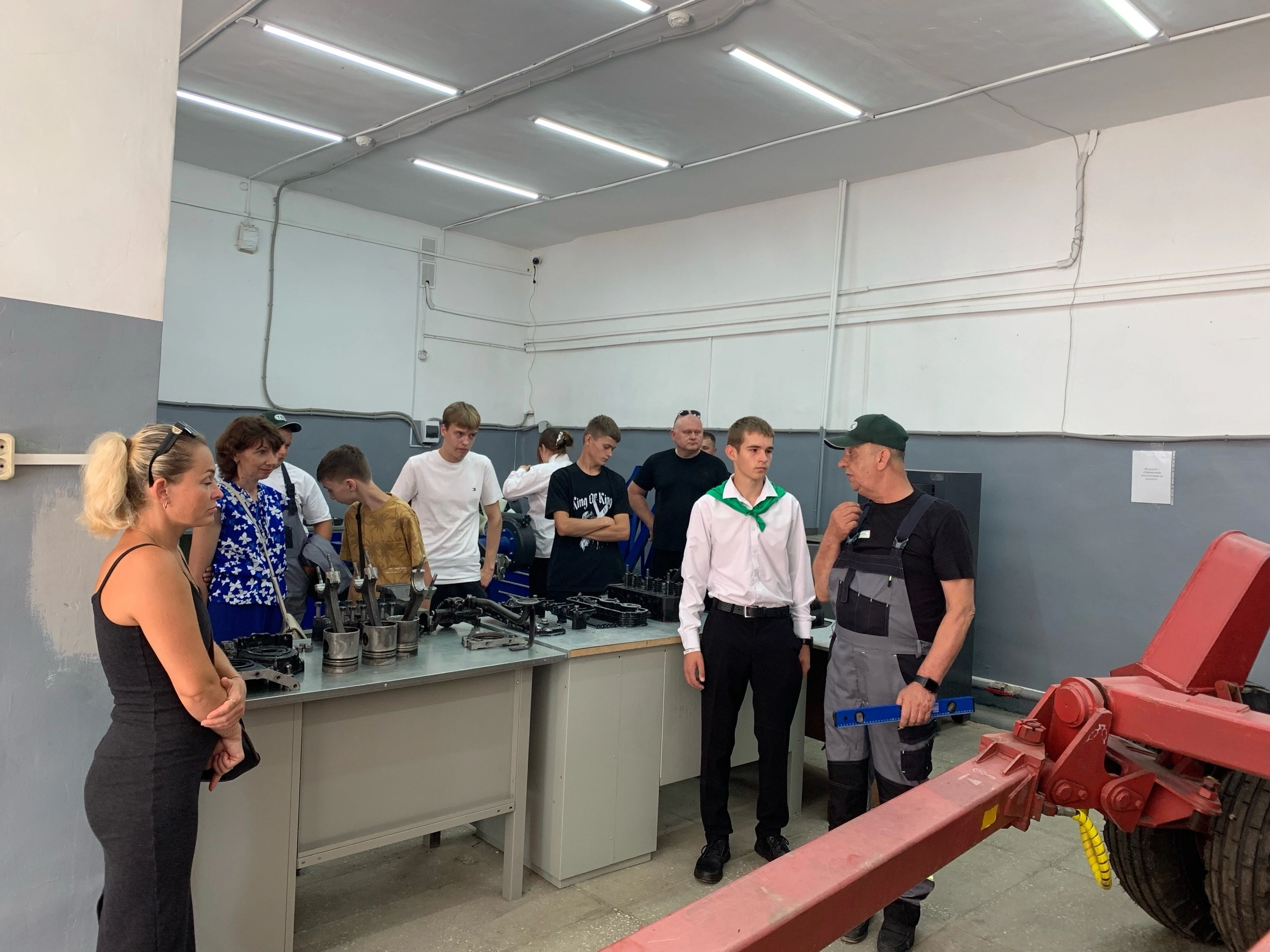 Экскурсия на площадке «Агротехсервис»