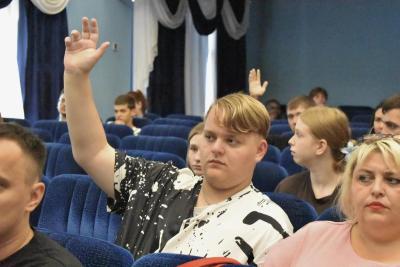 СОБРАНИЕ С ПЕРВОКУРСНИКАМИ