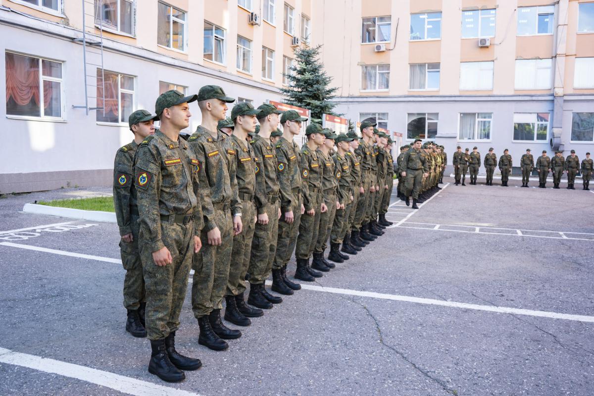 В военном учебном центре Вавиловского университета дан старт новому учебному году Фото 1 В военном учебном центре Вавиловского университета дан старт новому учебному году Фото 1