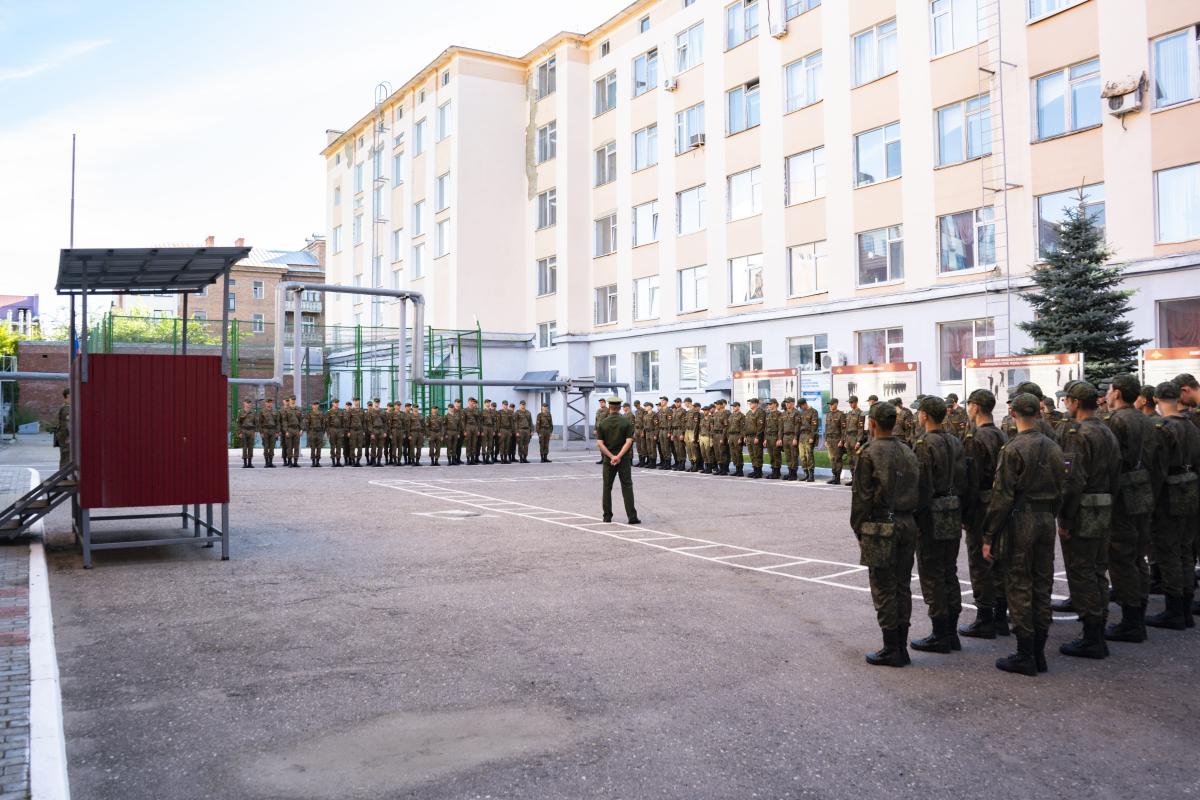 В военном учебном центре Вавиловского университета дан старт новому учебному году Фото 5 В военном учебном центре Вавиловского университета дан старт новому учебному году Фото 5