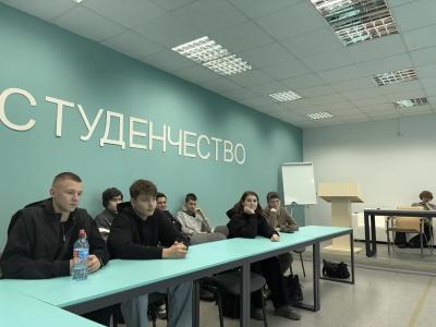 На кафедре «Техносферная безопасность и транспортно-технологические машины» продолжаются кураторские часы .