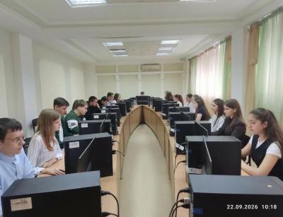 Студенты 2–5 курсов института агробизнеса прошли тестирование Росаккредагентства по экономической культуре