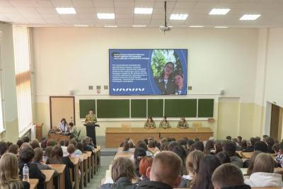 В Вавиловском университете студентам рассказали о деятельности и возможностях РСО