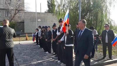 Митинг в честь присоединения ДНР, ЛНР, Запорожской и Херсонской областей к России