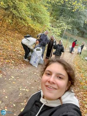 Студенты Института биотехнологии приняли участие в благоустройстве «Кумысной поляны»