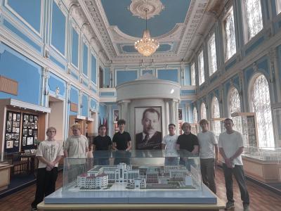 Студенты кафедры «Гидромелиорация, природообустройство и строительство в АПК» посетили Музей истории Вавиловского университета