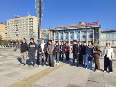 Первокурсники открыли для себя Саратов на экскурсии по проспекту Столыпина