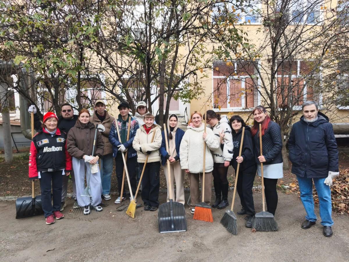 Вместе делаем территорию института биотехнологии чище! Фото 1 Вместе делаем территорию института биотехнологии чище! Фото 1