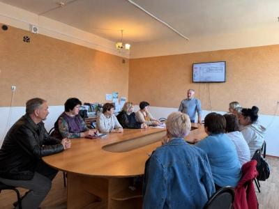 В Краснокутском зооветеринарном техникуме прошёл инструктаж по безопасности.